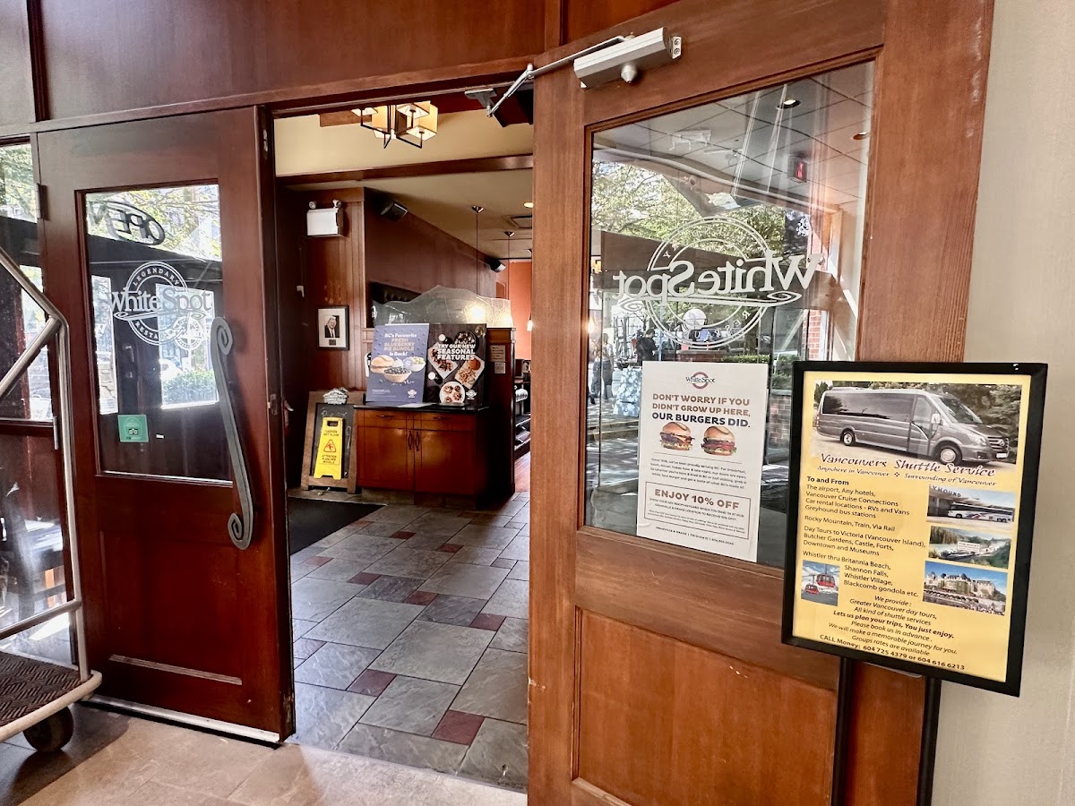 White Spot restaurant