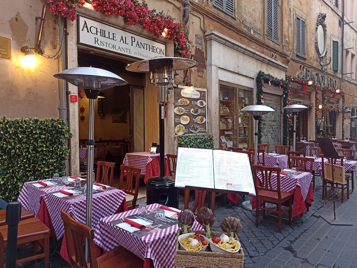 Achille Al Pantheon di Habana restaurant