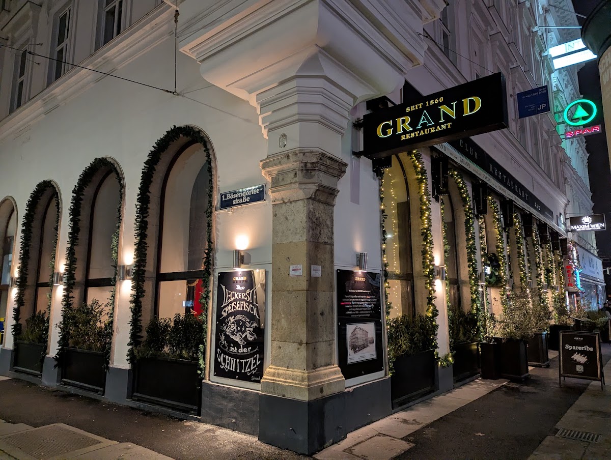 GRAND Restaurant Vienna restaurant